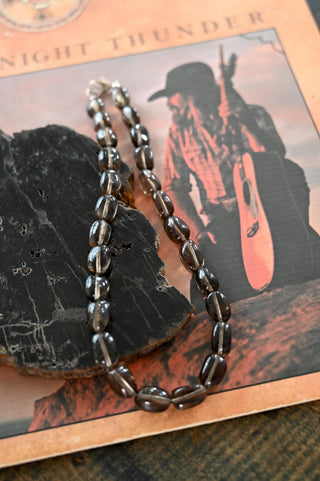 Steady Smoky Quartz Necklace