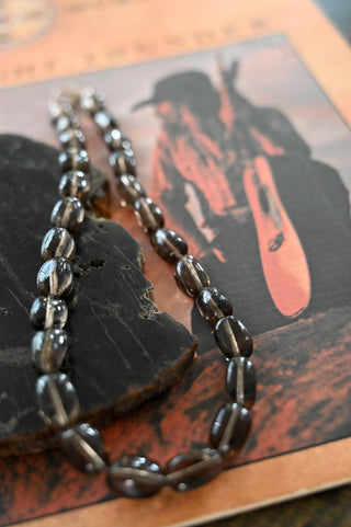 Steady Smoky Quartz Necklace