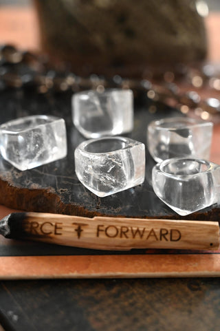 I Trust Myself Quartz Ring