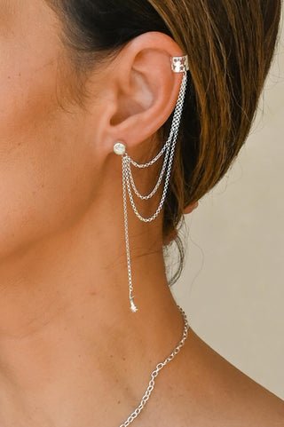 Let Love In Moonstone Ear Cuffs