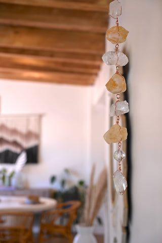 Follow Your Joy Gemstone Hanging
