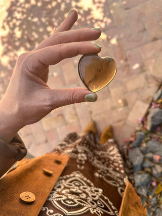 In My Energy Smoky Quartz Heart