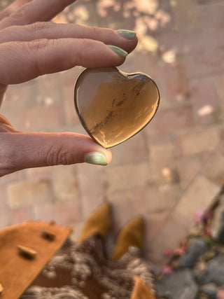 In My Energy Smoky Quartz Heart