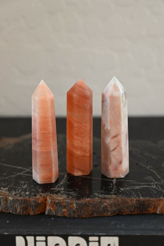 Calming Peach Aventurine Tower
