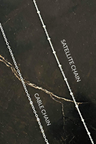 Aligned Selenite Bar Silver Necklace
