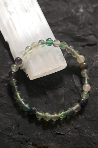 Open Heart Fluorite Bracelet