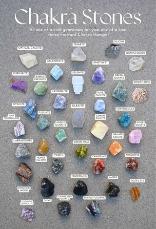 crystal and gemstone options
