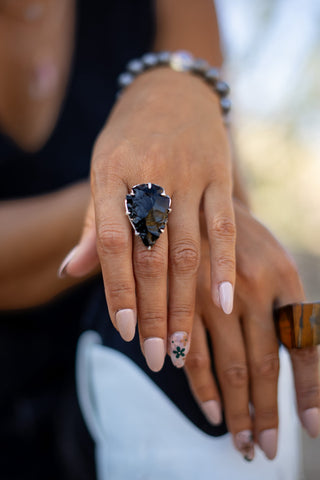 Harmony Green Agate Ring