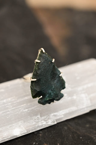 Harmony Green Agate Ring