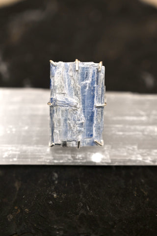 Truth Kyanite Silver Ring