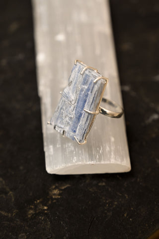 Truth Kyanite Silver Ring