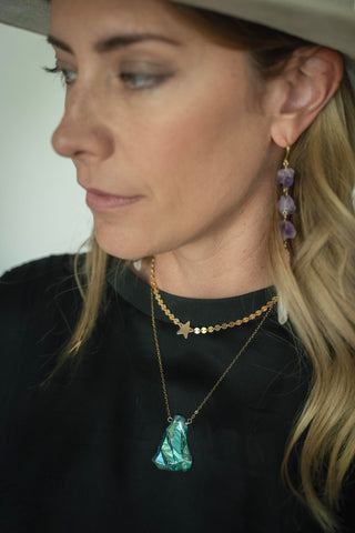Fresh Beginnings Green Mystic Quartz Necklace