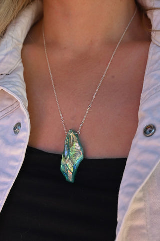 Fresh Beginnings Green Mystic Quartz Necklace