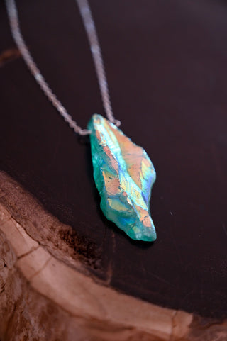 Fresh Beginnings Green Mystic Quartz Necklace
