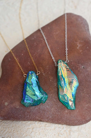 Fresh Beginnings Green Mystic Quartz Necklace