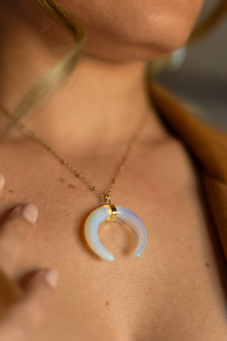 Inner Peace Opalite Earring & Necklace Set