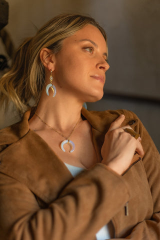 Inner Peace Opalite Earring & Necklace Set