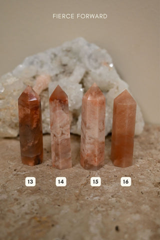 Calming Peach Aventurine Tower