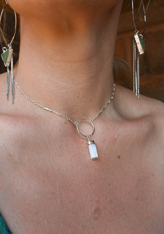 Lightbringer Selenite Necklace