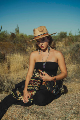 Spirit Quartz Fedora in Camel