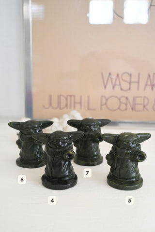 The Force Is Within You Jade Gemstone Yoda