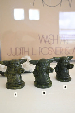 The Force Is Within You Jade Gemstone Yoda