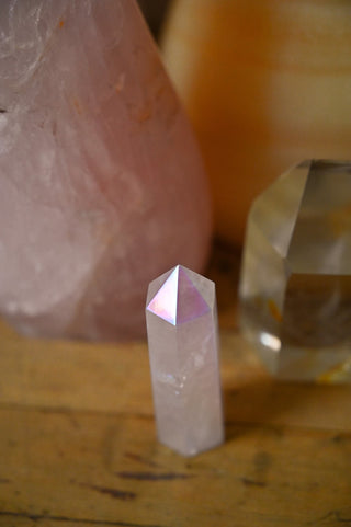 angel aura quartz crystal tower