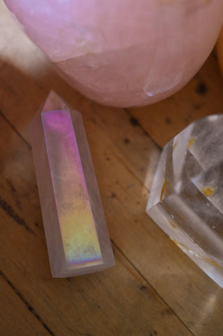 angel aura quartz crystal tower