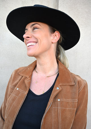 citrine brass collar necklace