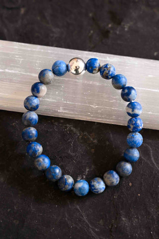 blue gemstone bracelet