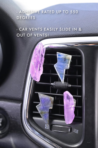 crystal car vent clips