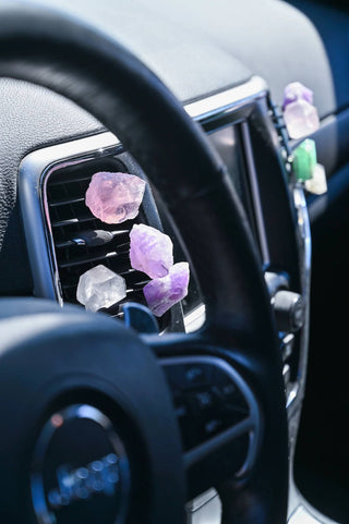 crystal car vent clips
